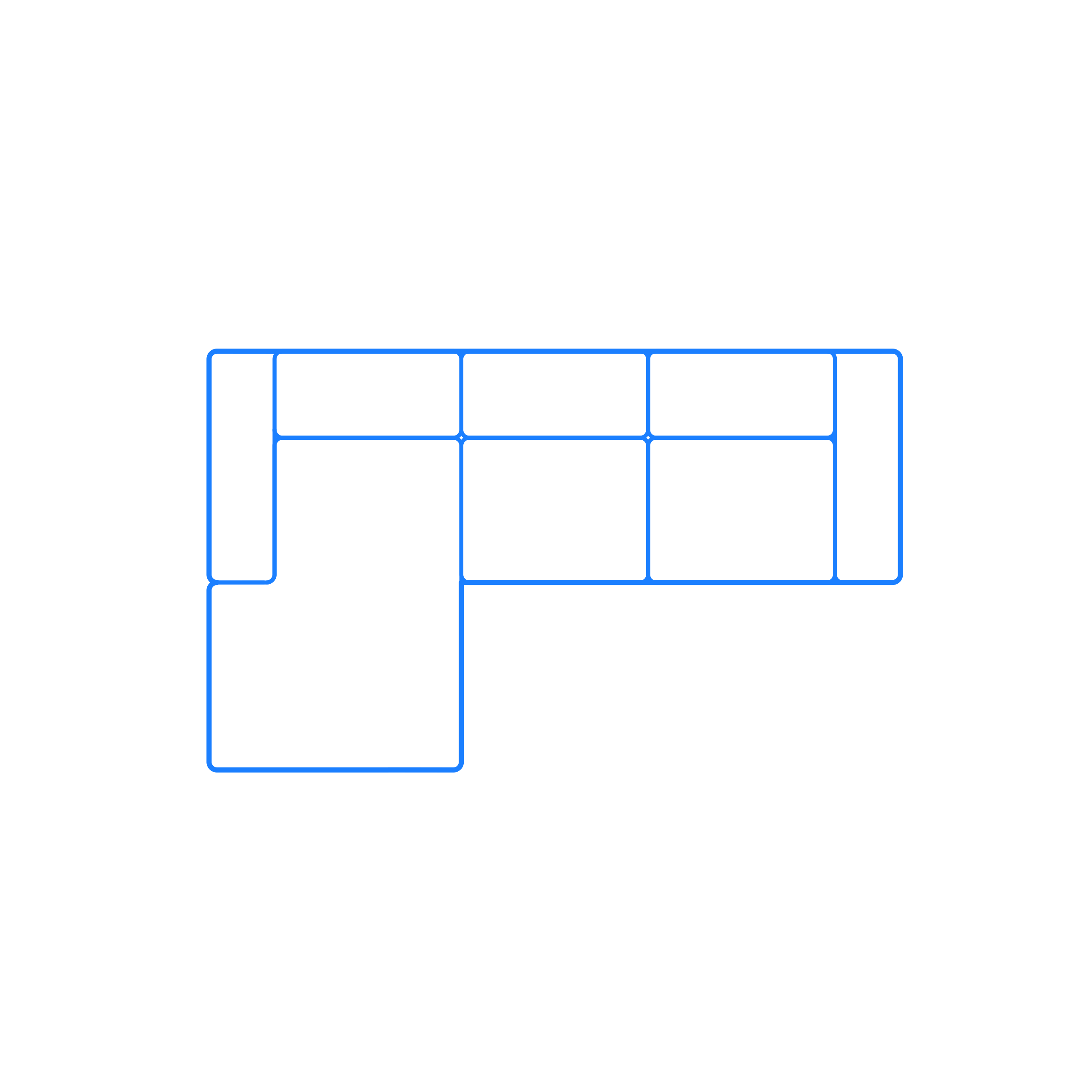Furniture Sectional Sofas Kelston Sectional Chaise Outline Svg Vector Free Vectors